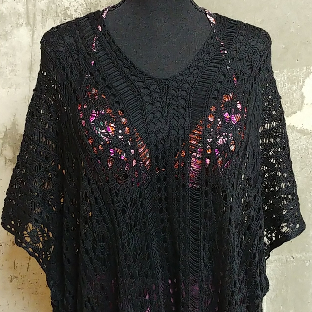 Boho swim cover up - Picture 5 of 7